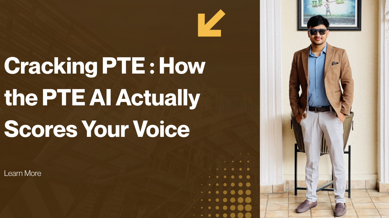 Cracking PTE : How the PTE AI Actually Scores Your Voice